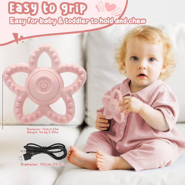 Sensory Vibrating Teething Toy - For Autism - Neurodivergent & Baby Teethers